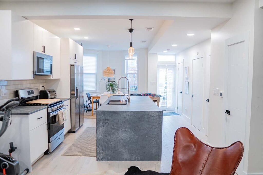 First floor renovation in DC